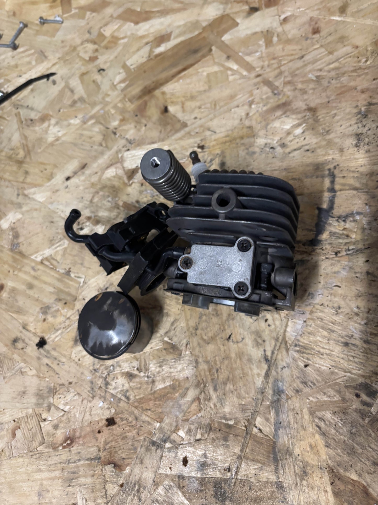 Erbauer 50cm 50.9cc Petrol Chainsaw Cylinder and Piston