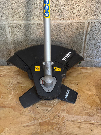 Used Titan Brush Cutter Attachment - 7 Spline