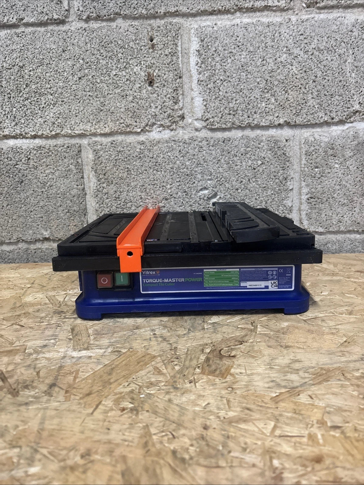 Vitrex 10 3402NDE Torque Master Power Tile Cutter