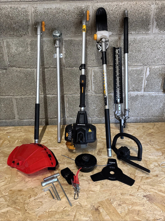Titan 26cc 5 In 1 Multi Tool (TT5MTP26-2) Attachments Included