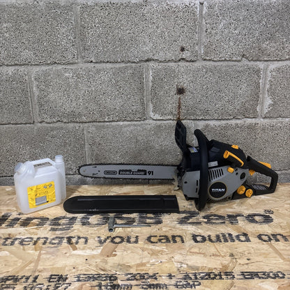 Titan Chainsaw Petrol 40cc TTCSP40 40cm 2 Stroke